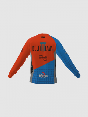 Podiumwear Unisex Silver Long Sleeve Tech Tee - New Fabric 2025!