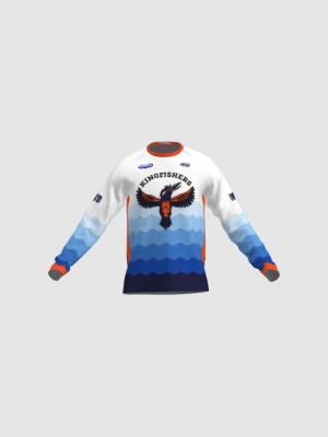 Podiumwear Unisex Silver Long Sleeve Tech Tee - New Fabric 2025!