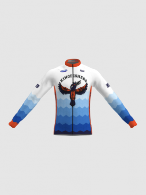 Podiumwear Men's Silver Long Sleeve Jersey