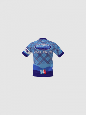 Podiumwear Men's Silver Short Sleeve MTB Jersey - New Fabric 2025!