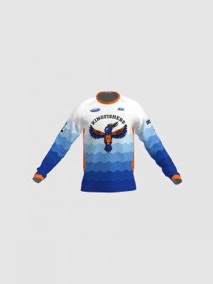 Podiumwear Unisex Silver Long Sleeve Tech Tee - New Fabric 2025!