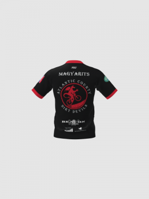 Podiumwear Men's Silver Short Sleeve MTB Jersey - New Fabric 2025!
