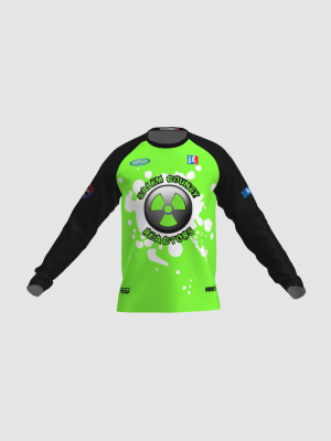 Podiumwear Unisex Silver Long Sleeve Tech Tee - New Fabric 2025!