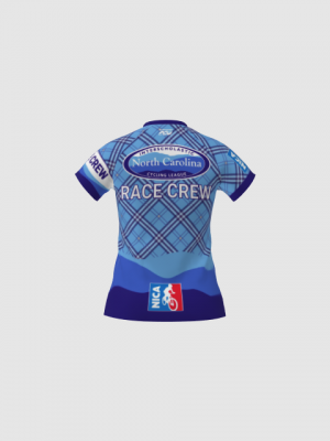 Podiumwear Women's Silver Short Sleeve MTB Jersey - NEW FABRIC 2025!