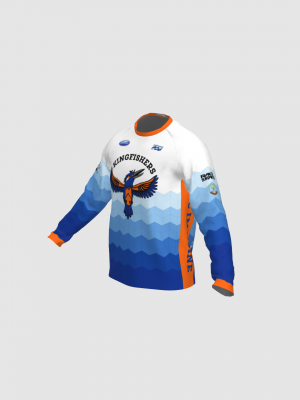 Podiumwear Unisex Silver Long Sleeve Tech Tee - New Fabric 2025!