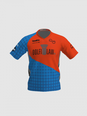 Podiumwear Men's Silver Short Sleeve MTB Jersey - New Fabric 2025!