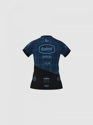 Podiumwear Women's Silver Short Sleeve MTB Jersey