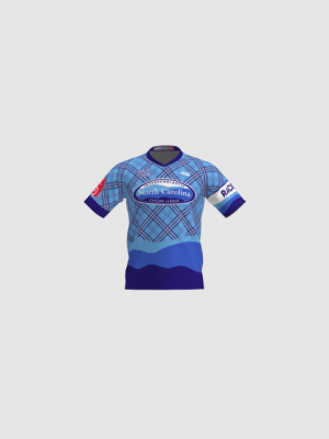 Podiumwear Men's Silver Short Sleeve MTB Jersey - New Fabric 2025!