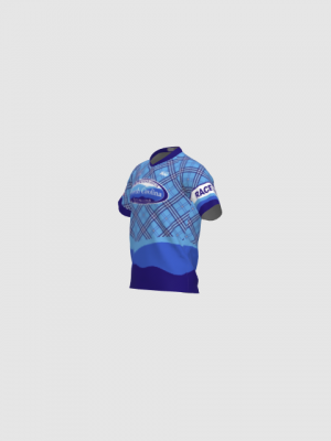 Podiumwear Men's Silver Short Sleeve MTB Jersey - New Fabric 2025!