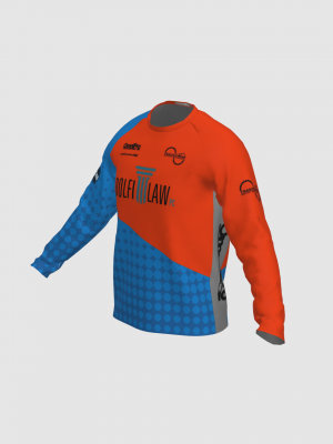 Podiumwear Unisex Silver Long Sleeve Tech Tee - New Fabric 2025!