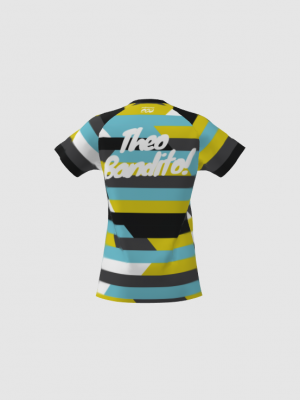 Podiumwear Women's Silver Short Sleeve MTB Jersey - NEW FABRIC 2025!