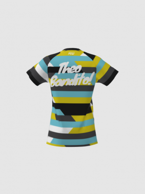 Podiumwear Women's Silver Short Sleeve MTB Jersey