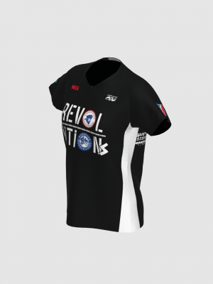 Podiumwear Women's Silver Short Sleeve MTB Jersey - NEW FABRIC 2025!