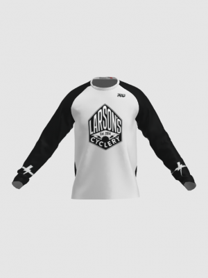 Podiumwear Unisex Silver Long Sleeve Tech Tee - New Fabric 2025!