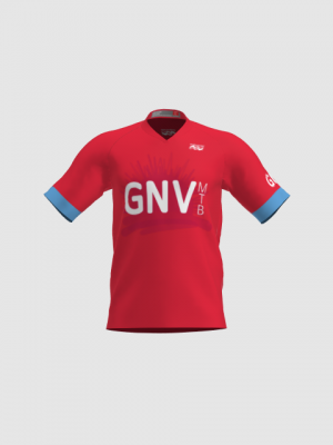 Podiumwear Men's Silver Short Sleeve MTB Jersey - New Fabric 2025!