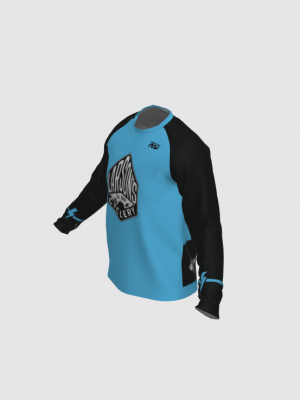 Podiumwear Unisex Silver Long Sleeve Tech Tee - New Fabric 2025!