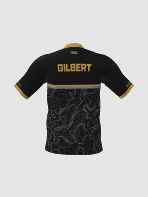 Podiumwear Men's Silver Short Sleeve MTB Jersey - New Fabric 2025!