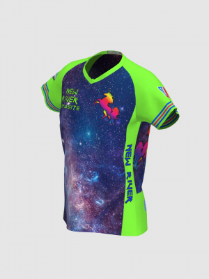 Podiumwear Women's Silver Short Sleeve MTB Jersey - NEW FABRIC 2025!