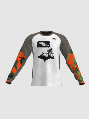 Podiumwear Unisex Silver Long Sleeve Tech Tee - New Fabric 2025!