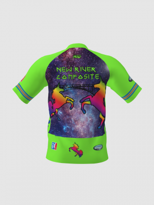 Podiumwear Men's Silver Short Sleeve MTB Jersey - New Fabric 2025!