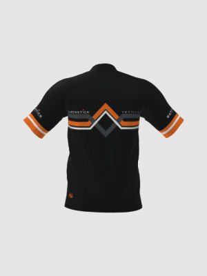 Podiumwear Men's Silver Short Sleeve MTB Jersey - New Fabric 2025!