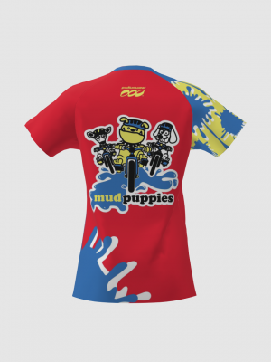 Podiumwear Women's Silver Short Sleeve MTB Jersey - NEW FABRIC 2025!