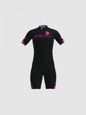 Podiumwear Men's Short Sleeve Skinsuit with Pockets