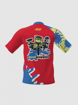 Podiumwear Men's Silver Short Sleeve MTB Jersey - New Fabric 2025!