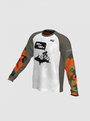 Podiumwear Unisex Silver Long Sleeve Tech Tee - New Fabric 2025!