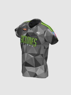 Podiumwear Women's Silver Short Sleeve MTB Jersey - NEW FABRIC 2025!