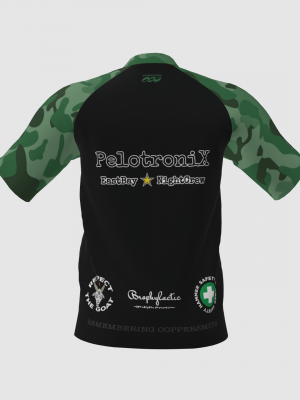 Podiumwear Men's Silver Short Sleeve MTB Jersey - New Fabric 2025!