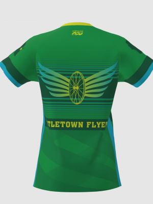 Podiumwear Women's Silver Short Sleeve MTB Jersey - NEW FABRIC 2025!