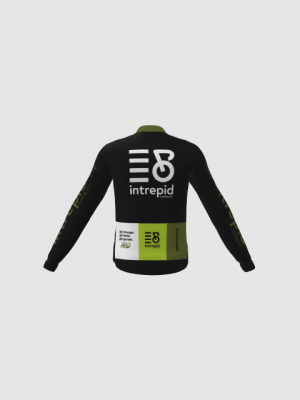 Podiumwear Men's Gold Merino Wool Long Sleeve Jersey
