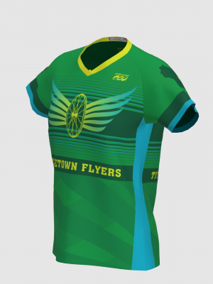 Podiumwear Women's Silver Short Sleeve MTB Jersey - NEW FABRIC 2025!