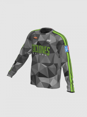 Podiumwear Unisex Silver Long Sleeve Tech Tee - New Fabric 2025!