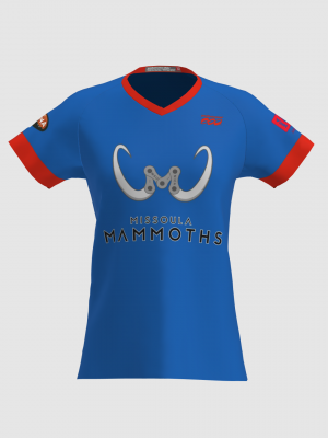 Podiumwear Women's Silver Short Sleeve MTB Jersey - NEW FABRIC 2025!