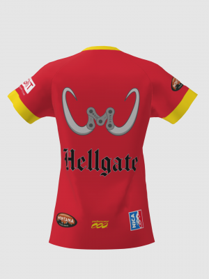 Podiumwear Women's Silver Short Sleeve MTB Jersey - NEW FABRIC 2025!