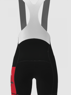 Podiumwear Women's Cycling Bibs (Cycling) Back View