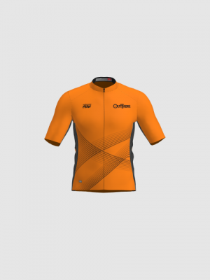 Podiumwear Men's Gold Full Zip Jersey