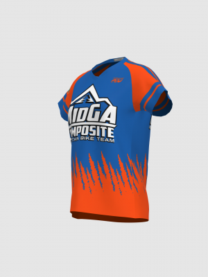 Podiumwear Women's Silver Short Sleeve MTB Jersey - NEW FABRIC 2025!