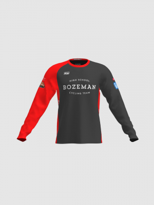 Podiumwear Unisex Silver Long Sleeve Tech Tee