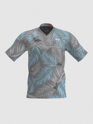 Podiumwear Men's Silver Short Sleeve MTB Jersey