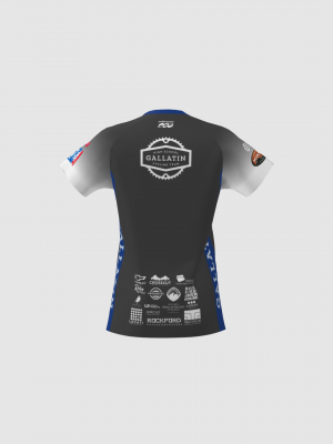 Podiumwear Women's Silver Short Sleeve MTB Jersey