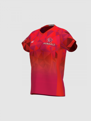 Podiumwear Women's Silver Short Sleeve MTB Jersey - NEW FABRIC 2025!