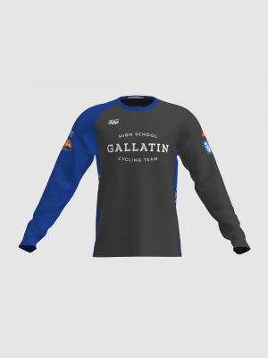 Podiumwear Unisex Silver Long Sleeve Tech Tee - New Fabric 2025!