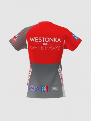 Podiumwear Women's Silver Short Sleeve MTB Jersey - NEW FABRIC 2025!