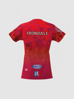 Podiumwear Women's Silver Short Sleeve MTB Jersey - NEW FABRIC 2025!