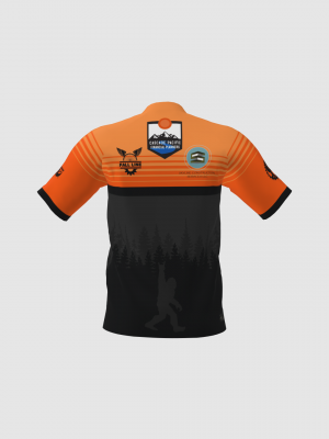 Podiumwear Men's Silver Short Sleeve MTB Jersey - New Fabric 2025!