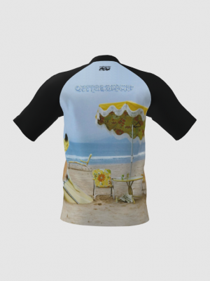 Podiumwear Men's Silver Short Sleeve MTB Jersey - New Fabric 2025!