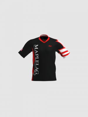 Podiumwear Men's Silver Short Sleeve MTB Jersey - New Fabric 2025!